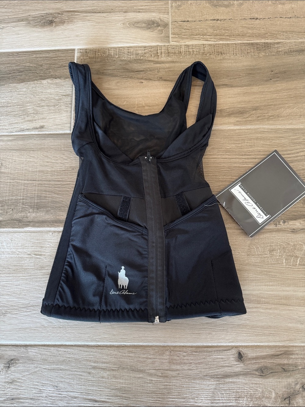 NWT Dene Adams S Concealed Carry Black Zipper Tank Corset Holster
